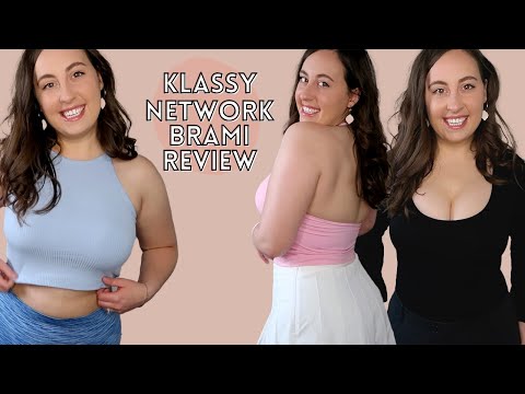 No Bra Needed! | Klassy Network Brami Try On and Review