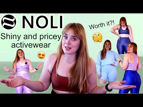 Noli Yoga Haul | Liquid Shiny Leggings, Cute Shorts & More! | Try On & Review