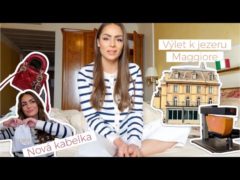 Nová Dior kabelka, výlet k jezeru Maggiore, italové se mnou nechtějí mluvit v AJ | Týnuš Třešničková