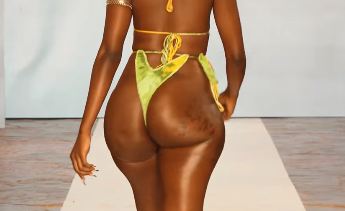 Pretty Fashion Star Ama Walks Wonderful