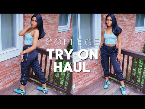 Off to College Amazon Back to School Clothing Try on Haul | Carla Stevenné
