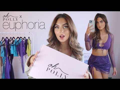 OH POLLY TRY ON HAUL *euphoria inspired outfits??*