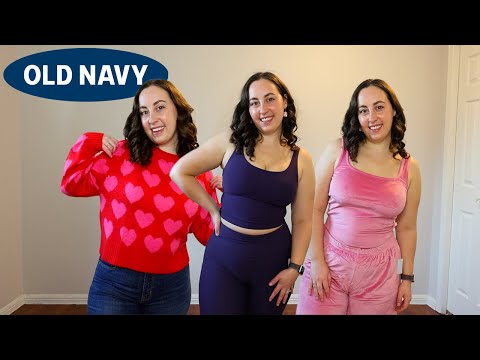 Old Navy New Arrivals Haul | Activewear, Velour Lounge Sets, and Christmas Gifts