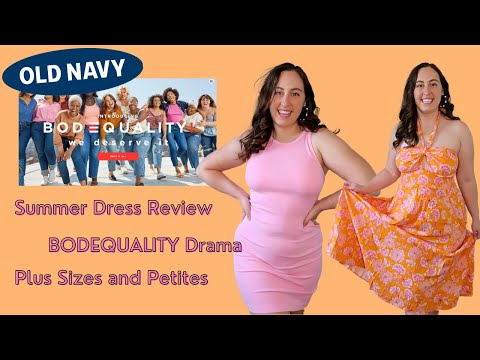 Old Navy Summer Dress Review, Try Ons, and BODEQUALITY Drama