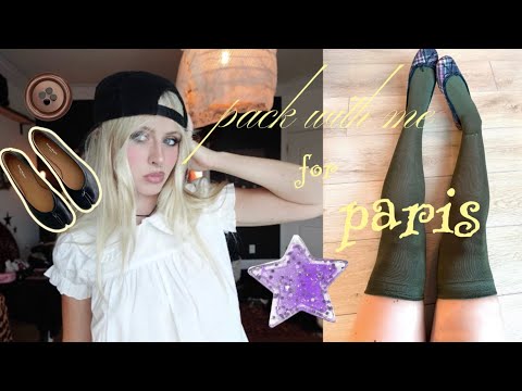 Packing for Paris ! outfits/inspo & what Im packing in my bag