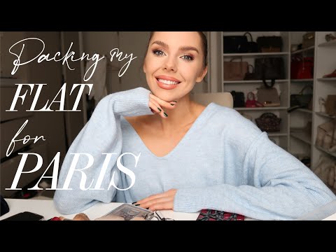 Packing up my London flat for Paris | MOVING VLOG