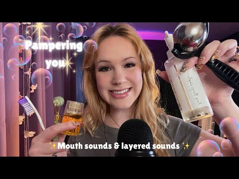 Pampering you: skincare, scalp treatment, and face/body massage | Personal Attention ASMR