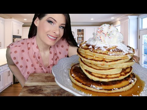 Pancake Breakfast Mukbang & Chit Chat 🥞Cheat Day 😋