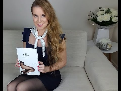 Pantyhose Review, Wolford Neon 40 Pantyhose with classy  outfit. #pantyhose #highheels #classy