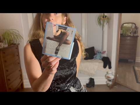 Pantyhose Try-On from France 🇫🇷 | Calzedonia Tights Review