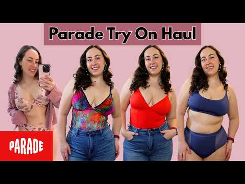 Parade Try On Haul + Review | Trying Parade Bodysuits, Bralettes, and More!