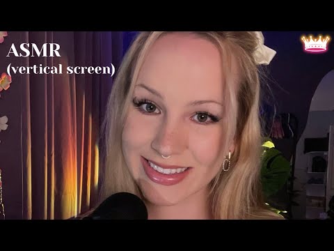 Personal Attention ASMR: Parting your hair & oiling your scalp | vertical screen