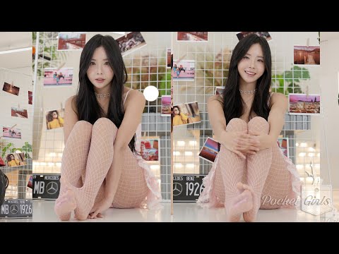 Pink Ruffle Skirt Dance, Habin, Pocket Girls, 하빈, 포켓걸스