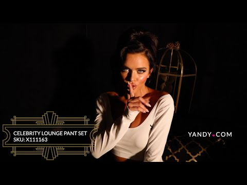 PLAYBOY CELEBRITY LOUNGE PANT SET | YANDY.COM