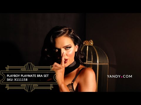 PLAYBOY PLAYMATE BRA SET | YANDY.COM