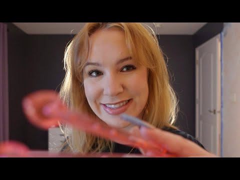 Plucking and snipping the negativity |  Personal Attention ASMR