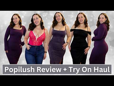 Popilush Try On Haul and Review | Built-In Shapewear Dresses + Bodysuits