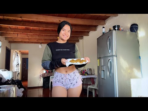 Preparando un rico desayuno ranchero