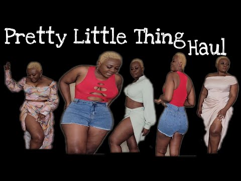 PRETTY LITTLE THING TRY ON CLOTHING HAUL 2021| Part 1 #prettylittlething #plt #curvy #pretty #haul