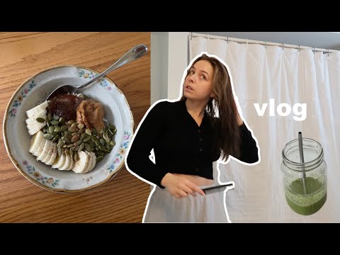 productive day!! "everything" shower routine, hair care, healthy breakfast & lunch, skincare *VLOG*