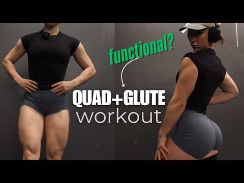 QUAD + GLUTE WORKOUT with function
