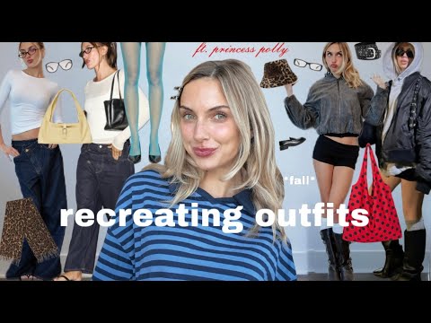RECREATING *FALL* PINTEREST OUTFITS ft. princesspolly
