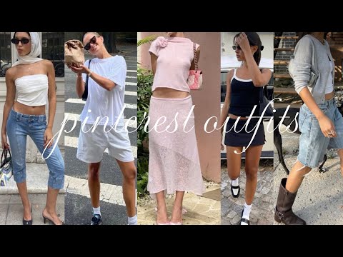 recreating pinterest outfits (summer 2024)