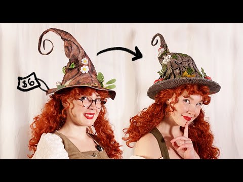 Remaking this Witch Hat I Got Online for $6 (but… better lol)