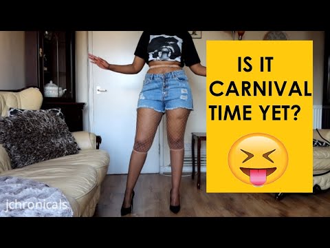 REVIEW + TRY ON | Carnivalista Fishnet Shorts on Brown Skin