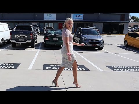 Review Try Out Fabulicious CHIC-08 Clear Tan 4.5 Inch Single Sole High Heel Shoes Unboxing By Catie