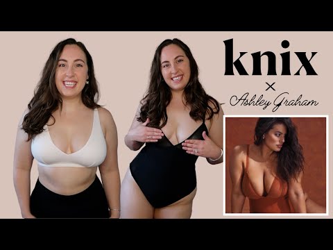 Reviewing the Knix x Ashley Graham Collection | Mesh and Modal Try Ons