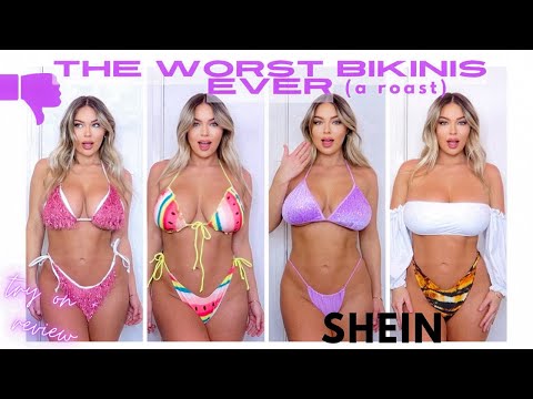 ROASTING THE WORST BIKINIS I OWN | TRY ON HAUL 😱👎🏼