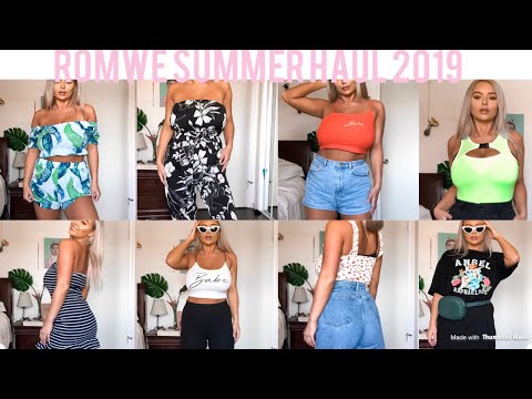 ROMWE SUMMER HAUL 2019