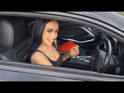 Rose Takes Some Red Pleaser 7 Inch High Heels Shoes For A Very Windy Walk