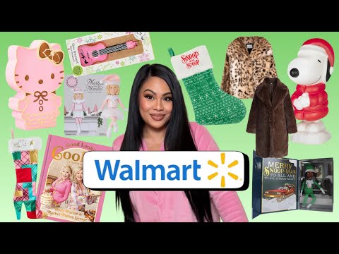 RUN TO WALMART! 🎄 Christmas Holiday Shop with Me + CUTEST New Finds!