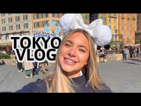 running around DISNEYSEA TOKYO!!!