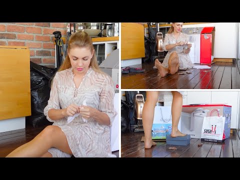 Satisfying Recycling Routine | Box Crushing, Paper Tearing & Carton Flattening ASMR