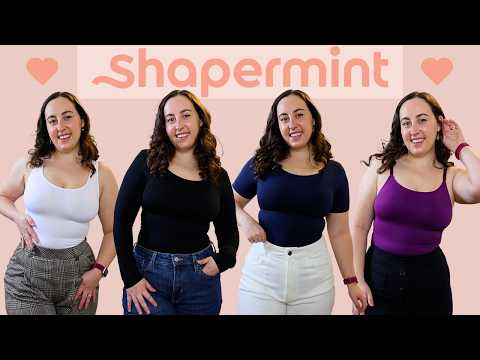 Shapermint Everyday Essentials Shaping Tops | Review + Try On Haul