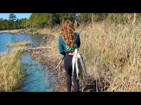 She caught so many Fish! || Island Adventure || Fishing Video