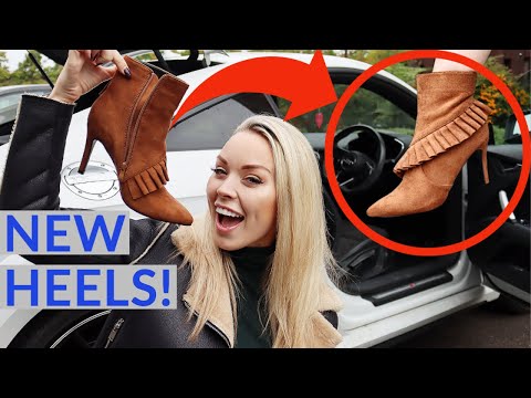 SHE GOT ME NEW HEELS!