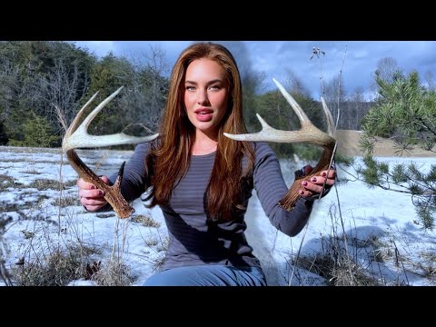 Shed Hunting High Up in the Snowy Mountains
