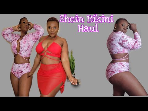 Shein Bikini Haul All Under $20 dollars 2021 #sheintryon #sheinhaul #sheingals #plussize #curvy