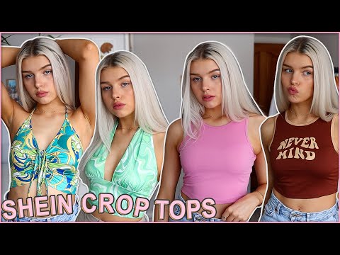 SHEIN CROP TOP SPRING TRY ON HAUL 2022
