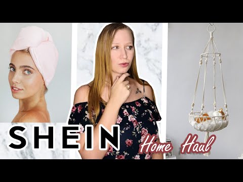 SHEIN HOMEWARE HAUL * I bought cheap homeware & cat gadgets from Shein*