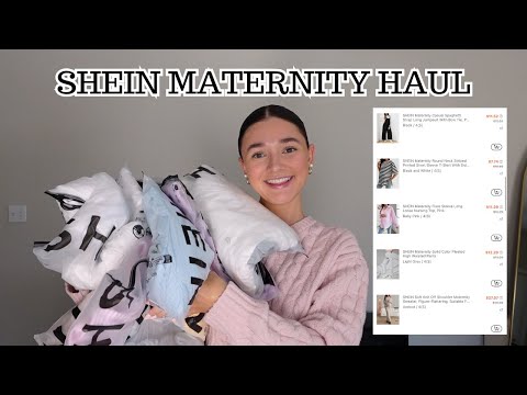 SHEIN Maternity Clothing Try on Haul