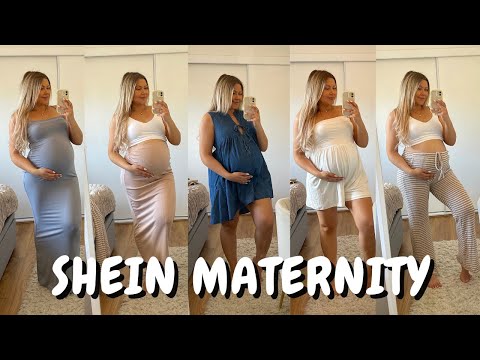 SHEIN Maternity Try On Haul | 6 Months Pregnant