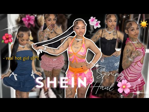 SHEIN SPRING OUTFITS 4 THE BADDIEZ 💋🌸👚 | TRY-ON HAUL ♡