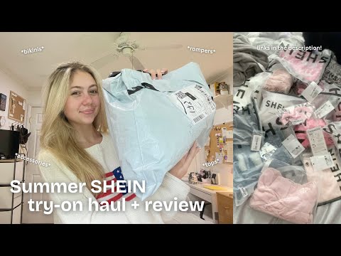 SHEIN summer try-on haul & HONEST review