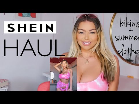 SHEIN SWIMSUIT + SUMMER CLOTHES HAUL 2020