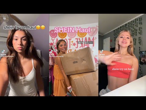 Shein try on haul – TikTok compilation